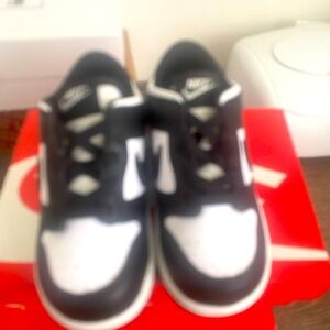 Black and White Dunks